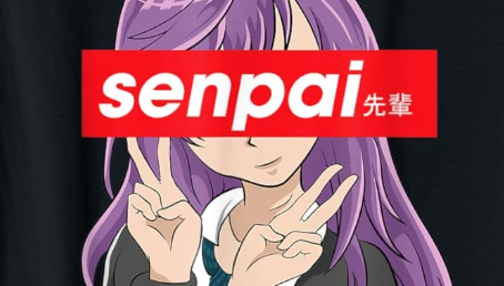 Japanese Anime Girl Shirt - Notice Me Senpai